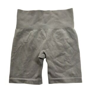 JoyLab Ribbed High Waisted Biker Shorts Sage‎ Green Athletic Gym Yoga Small
